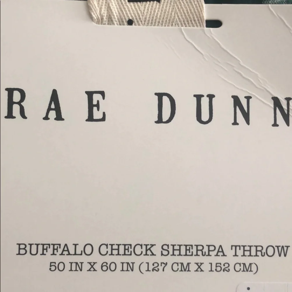 Rae Dunn TIS THE SEASON Sherpa throw